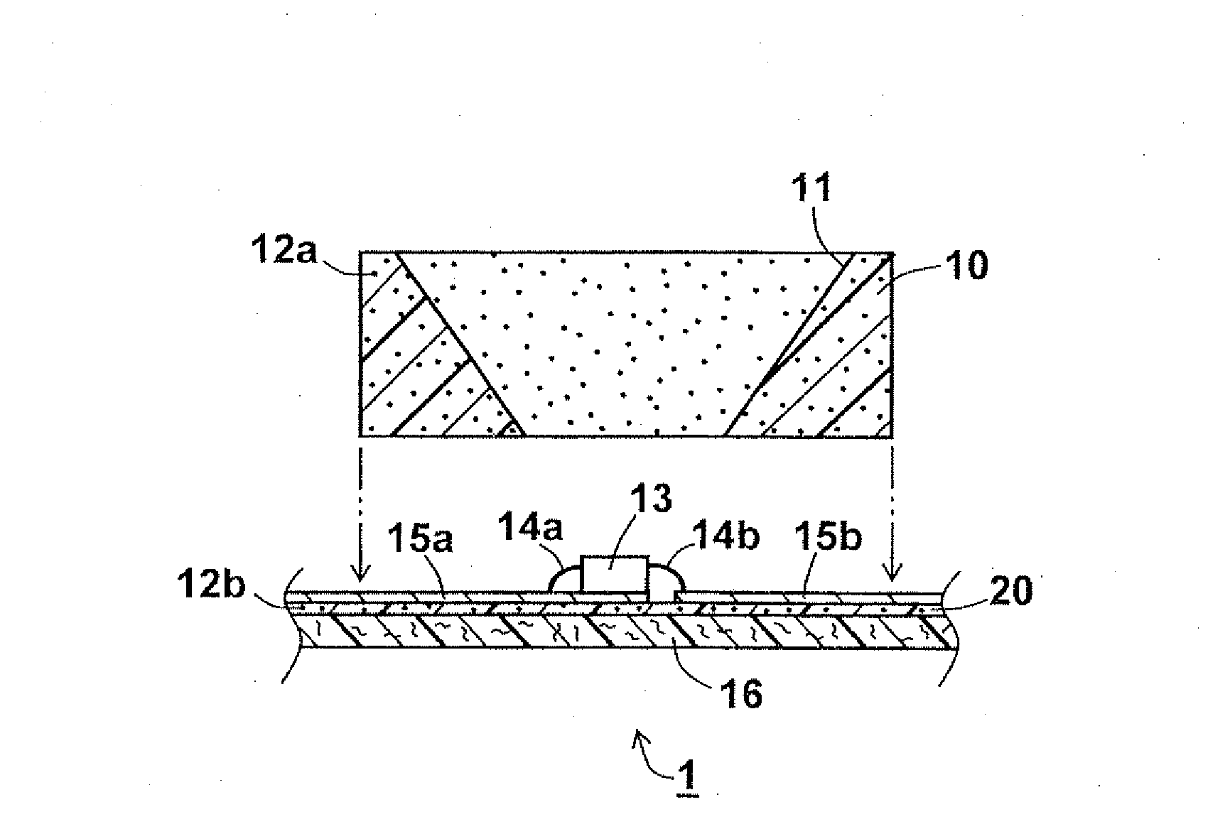 Silicone resin reflective substrate, manufacturing method for same, and base material composition used in reflective substrate