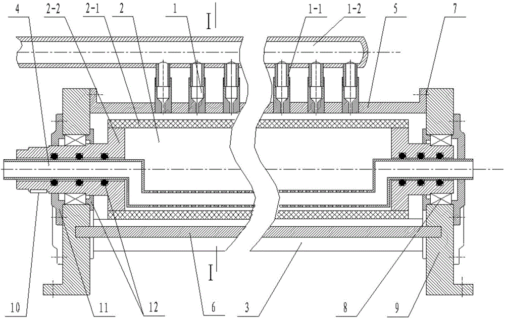 An injector for supercritical fluid spraying and dyeing