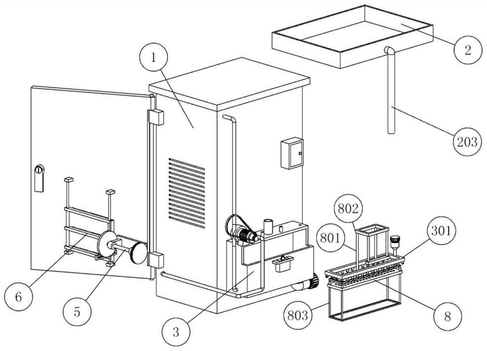 Power distribution cabinet and use method thereof