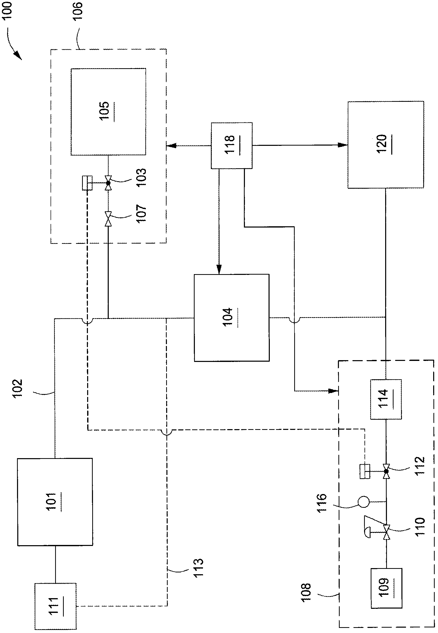 Methods and apparatus for treating exhaust gas in a processing system