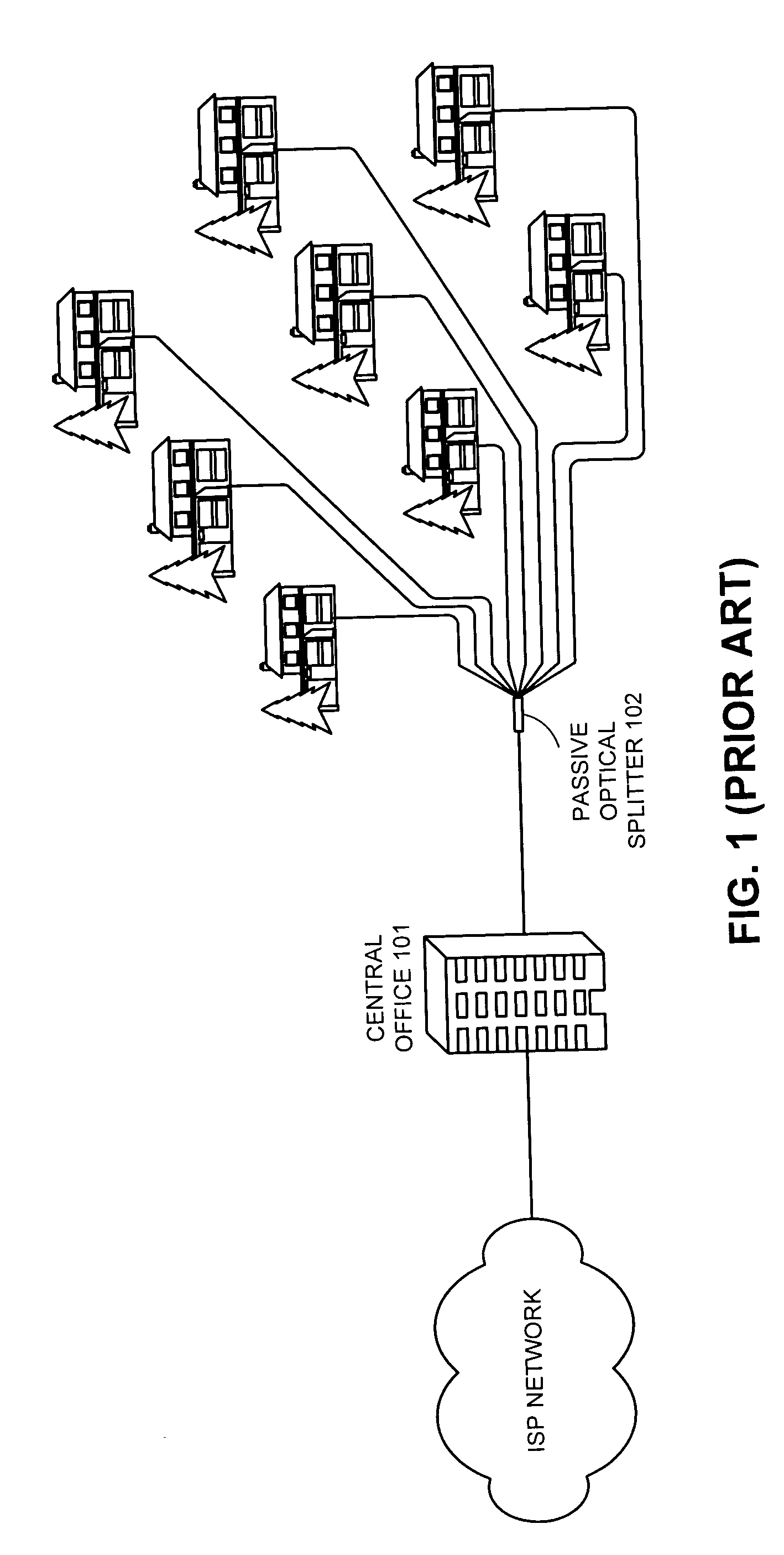 Method and apparatus for dynamically allocating upstream bandwidth in passive optical networks