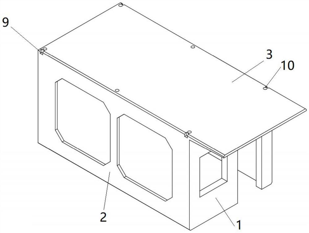 Box type building and production and installation method thereof