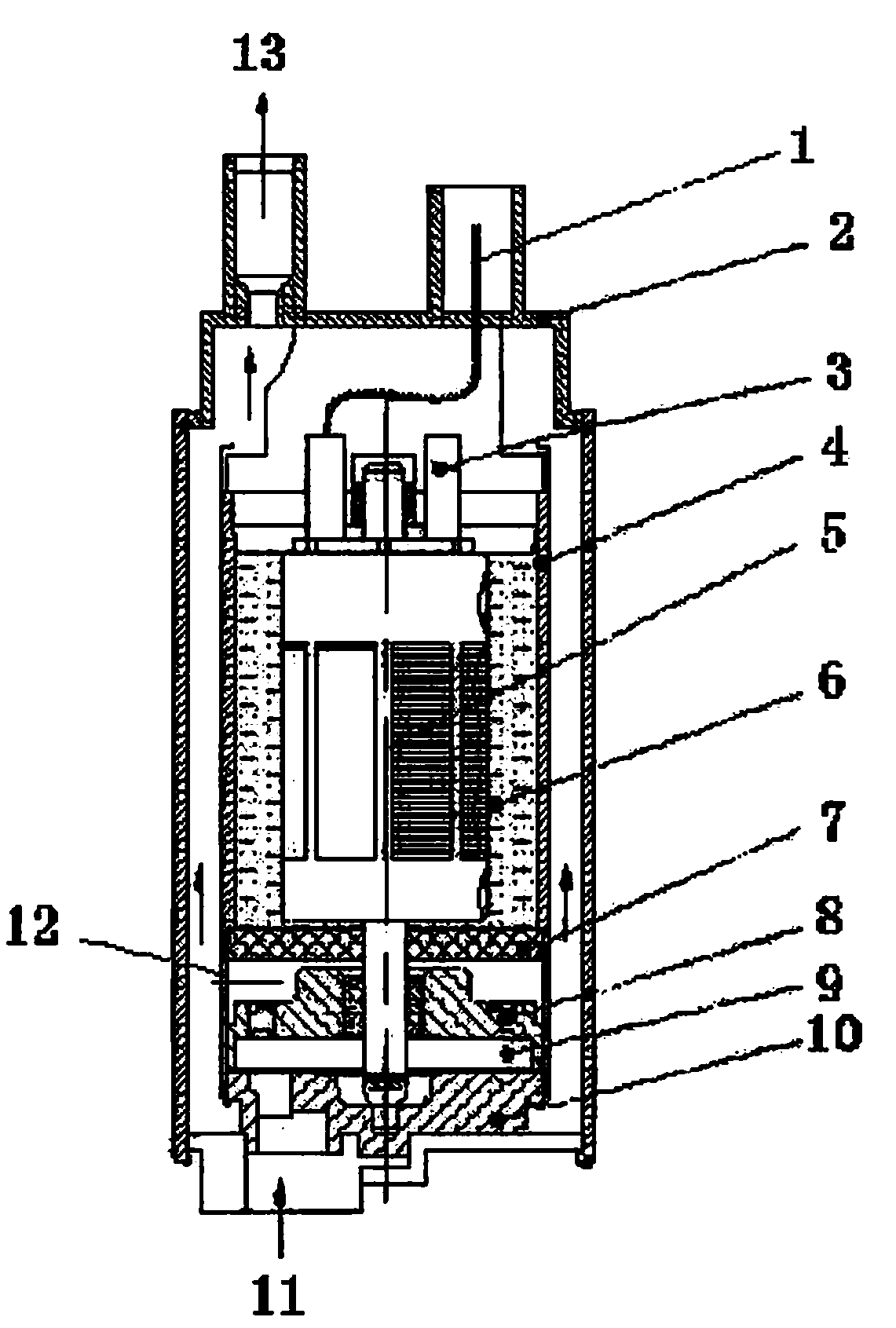 Alcohol ether fuel pump