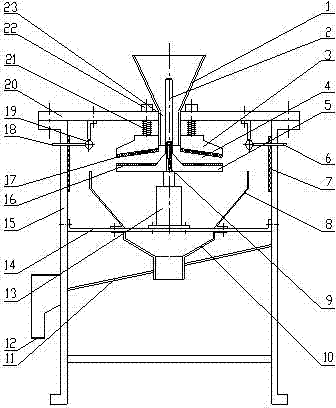 Nut shelling and sorting machine