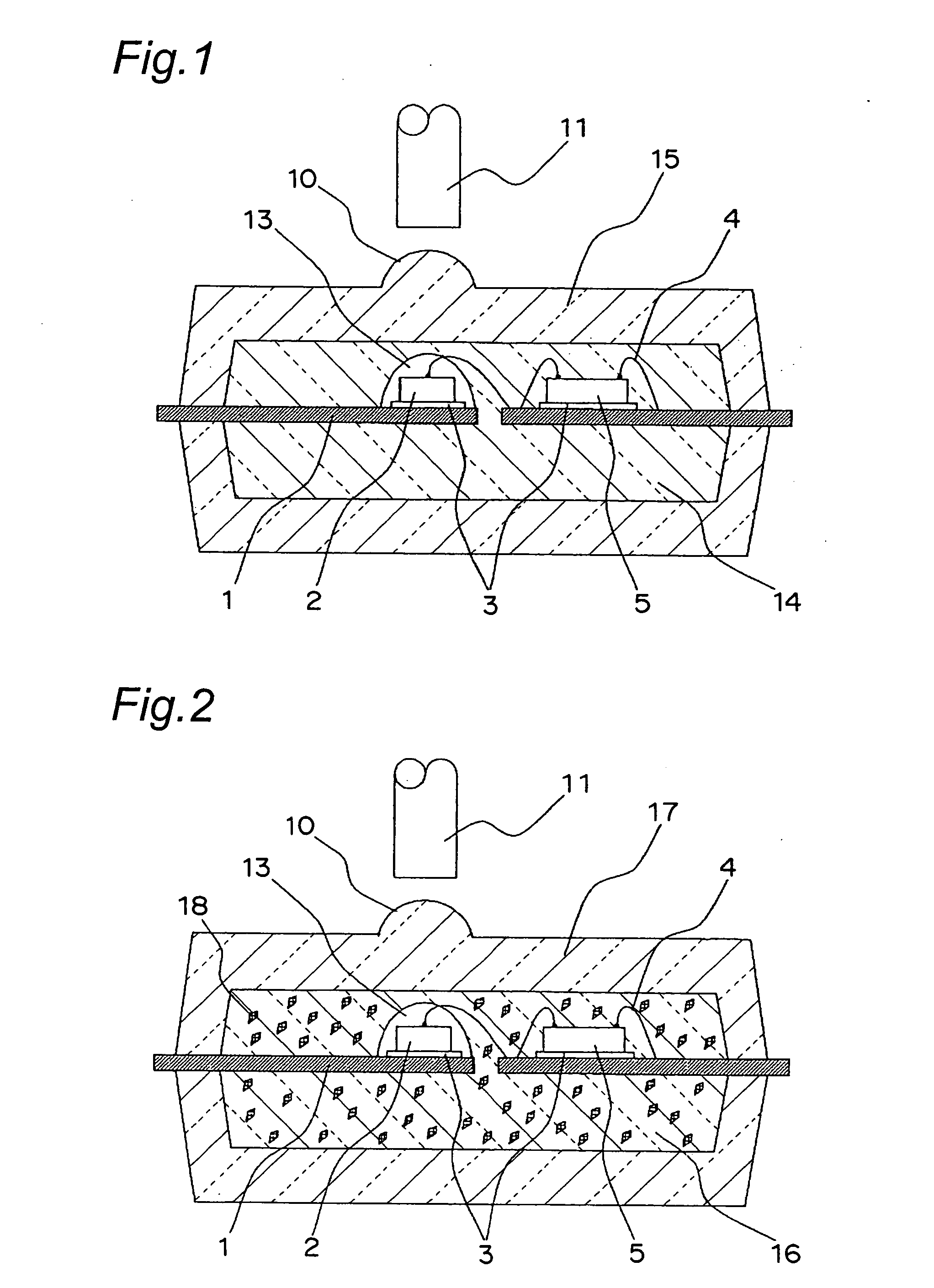 Optical semiconductor device, method for fabricating the same, lead frame and electronic equipment