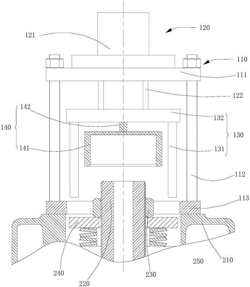 Pre-tightening device