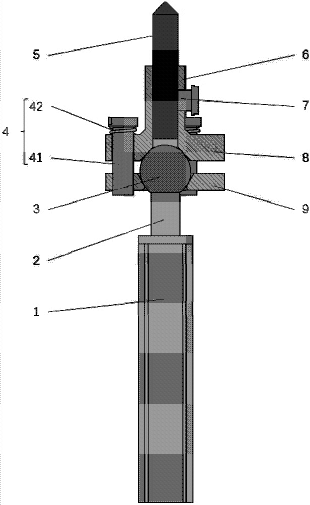 Nanometer positioner for transmission electron microscope sample rods