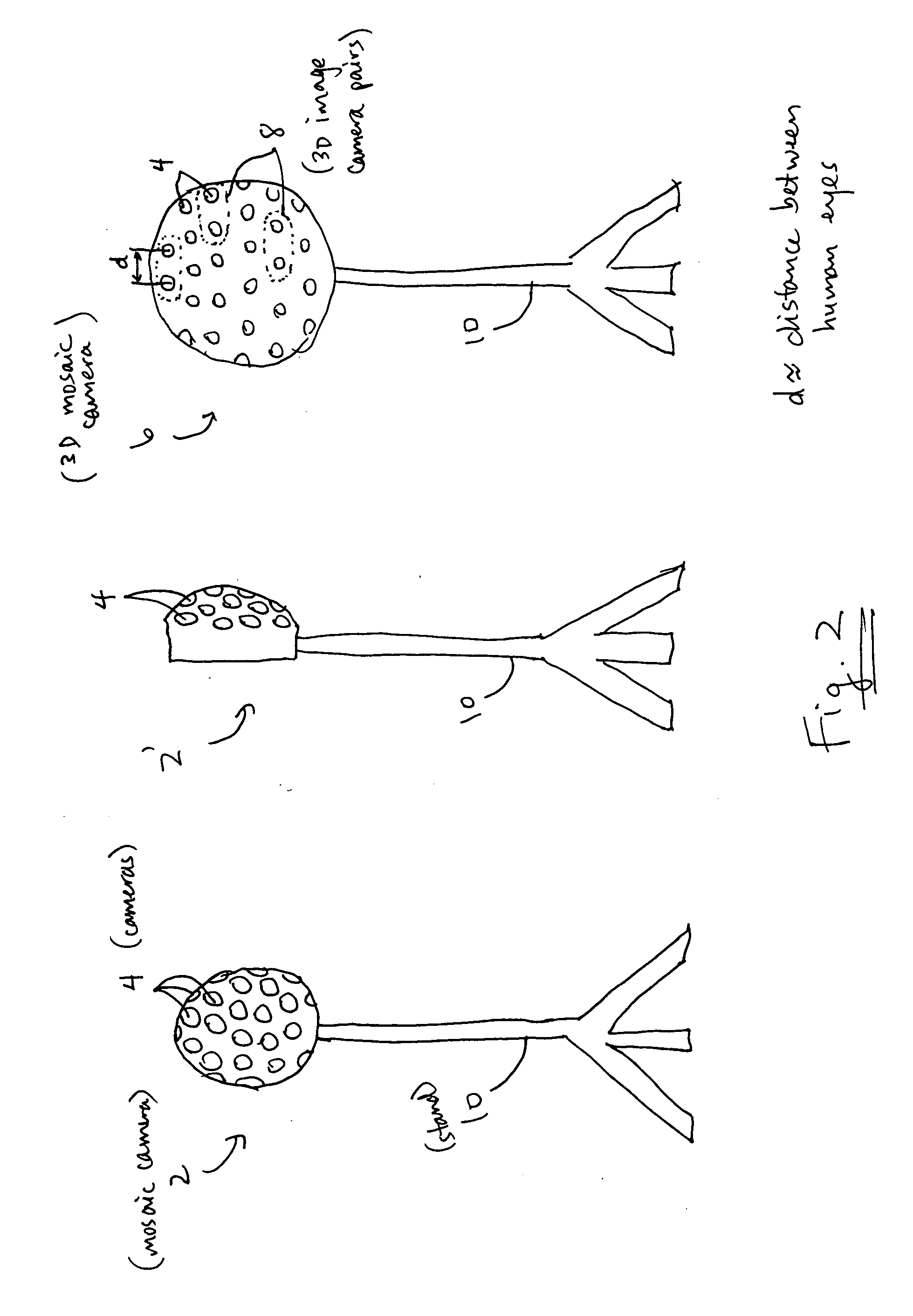 System and method for producing a selectable view of an object space