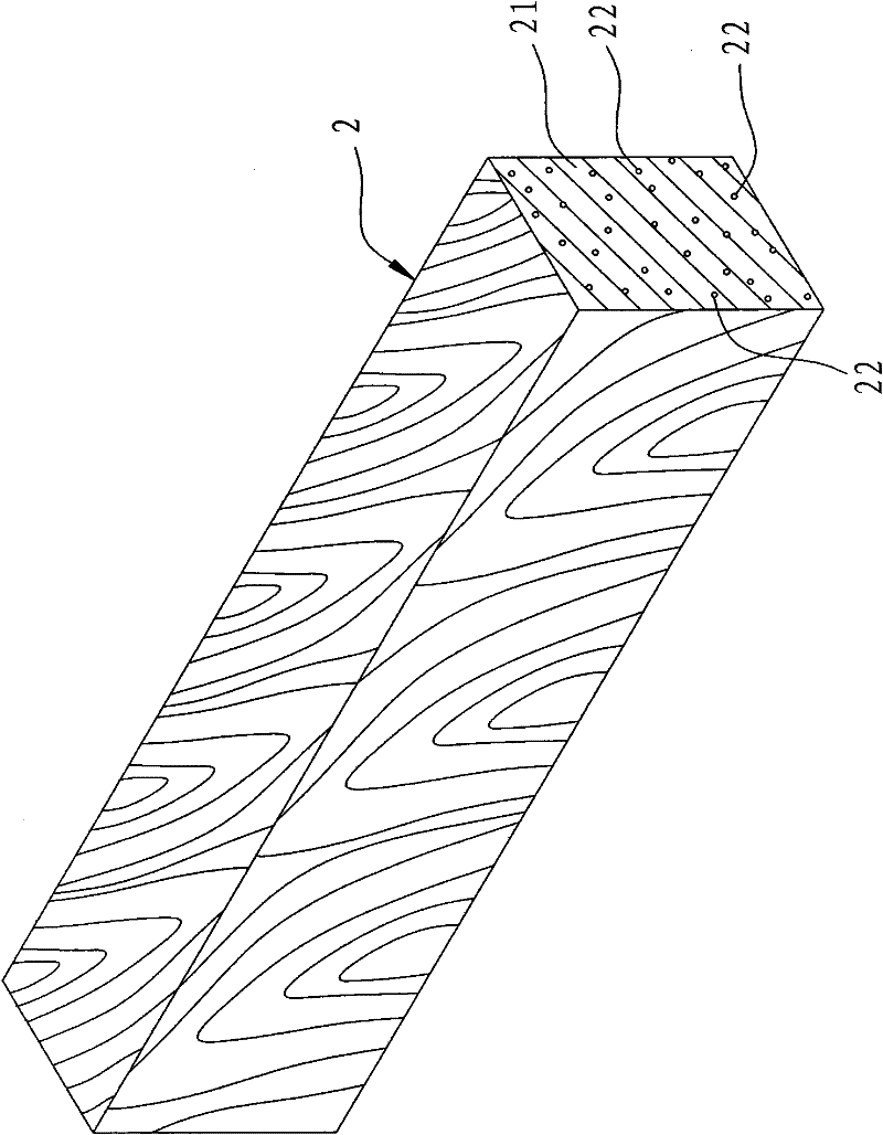 Resin plastic wood and its manufacturing method