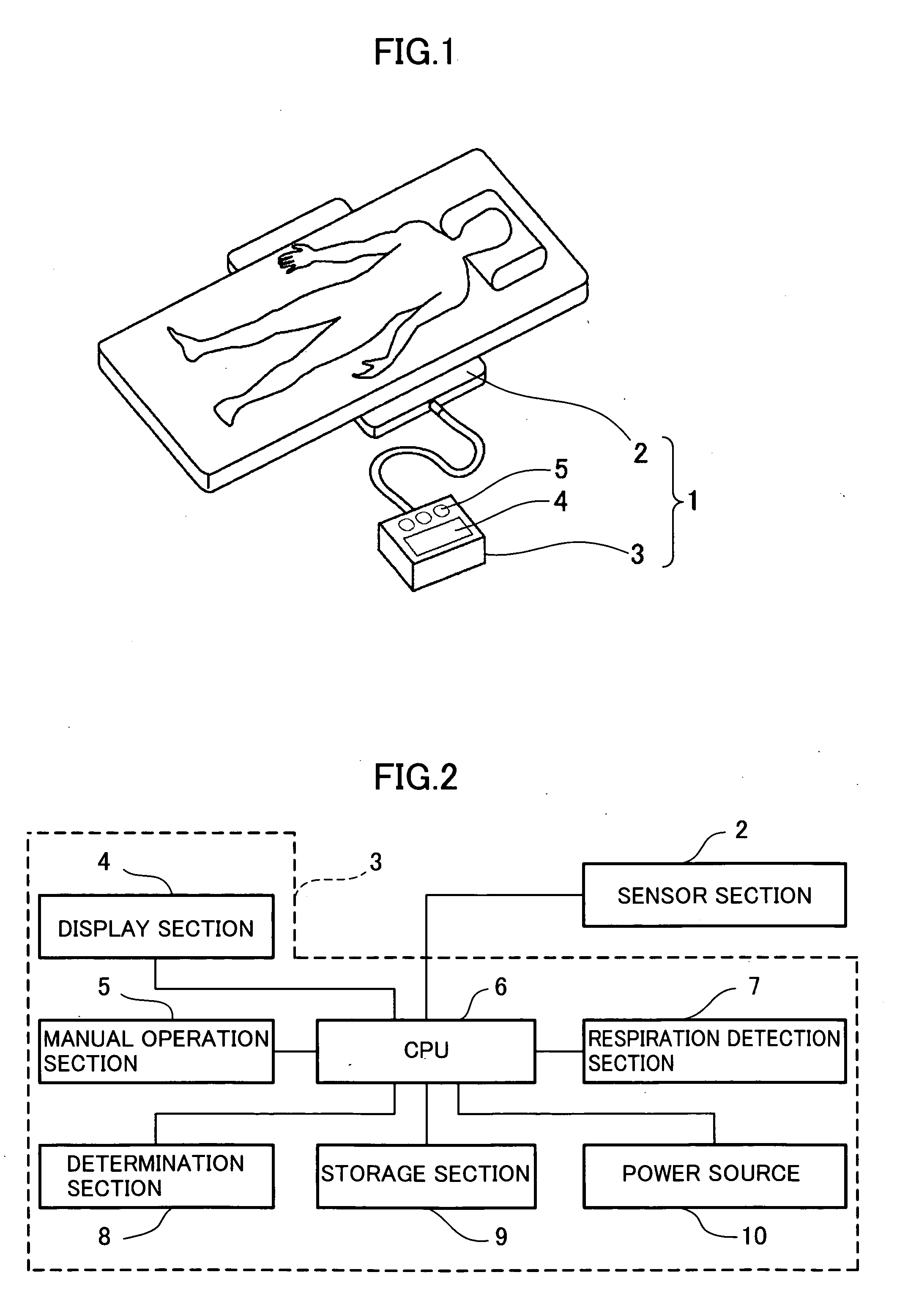 Sleep stage determination apparatus