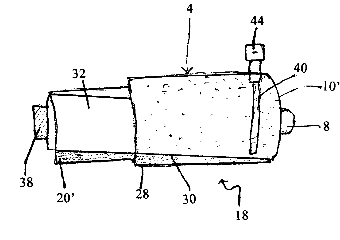 Toilet tissue dispenser with liquid spray