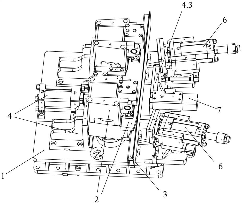 A working platform for profile stretch bending