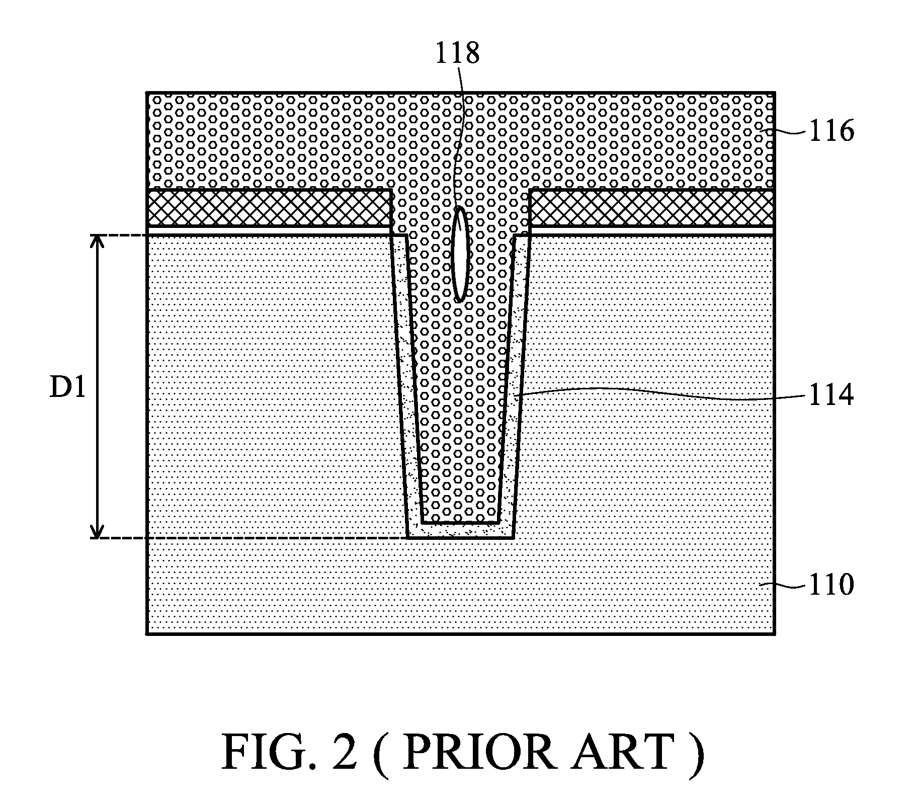 Hybrid STI Gap-Filling Approach