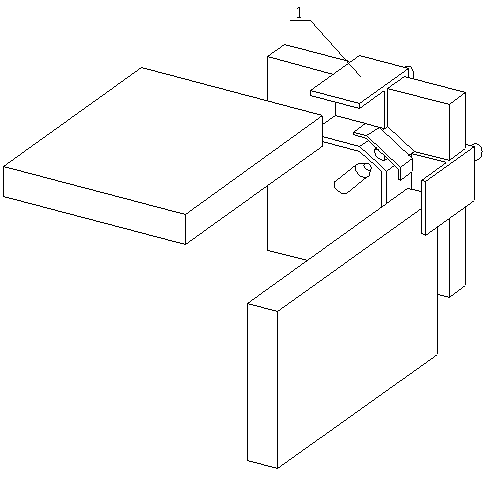 Furniture combined connecting buckle