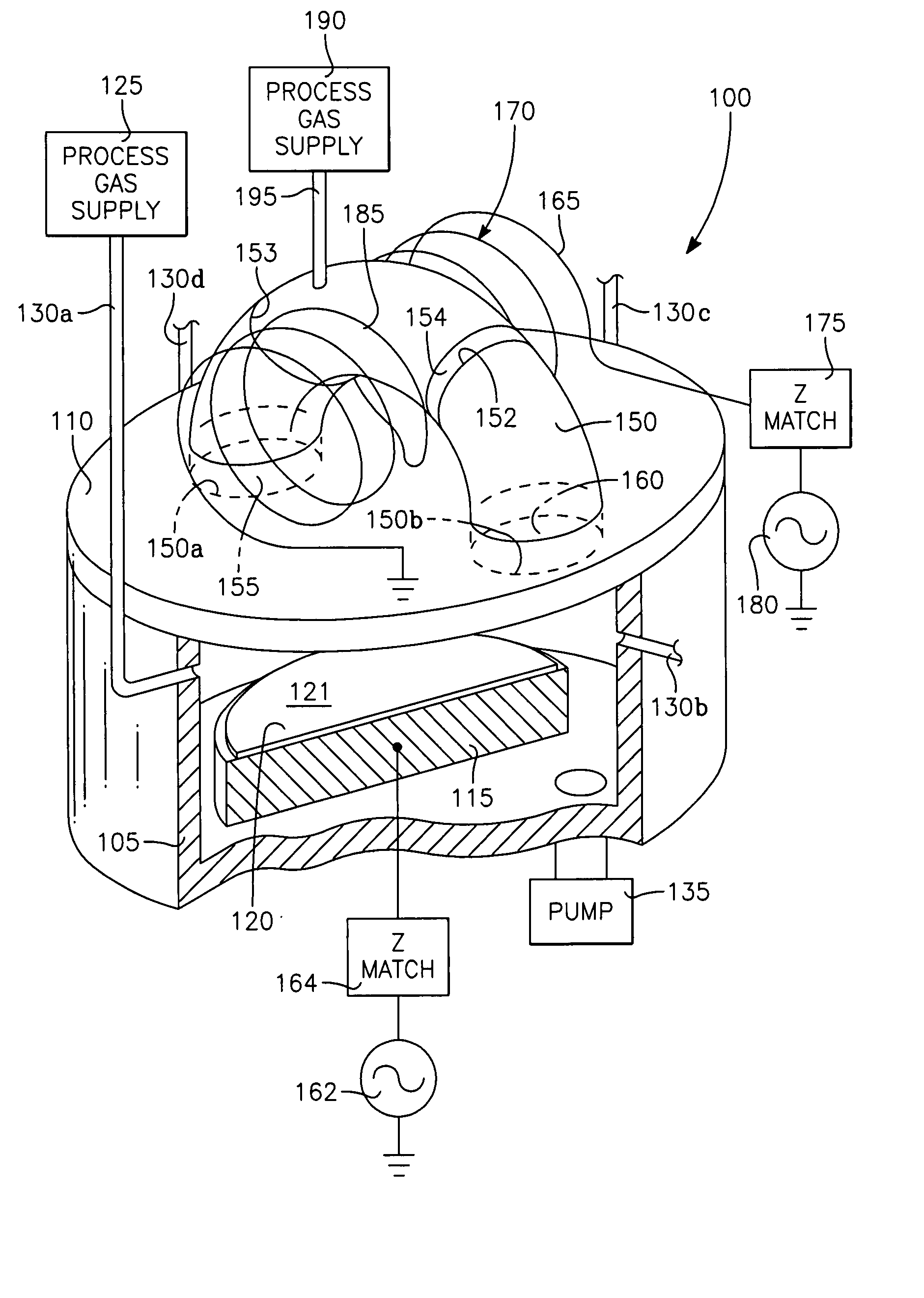 Low temperature CVD process with selected stress of the CVD layer on CMOS devices