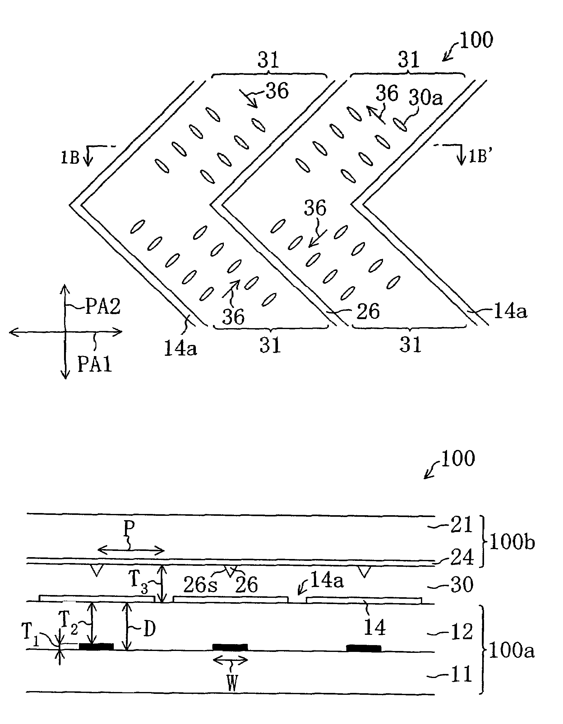 Multi-domain liquid crystal display device