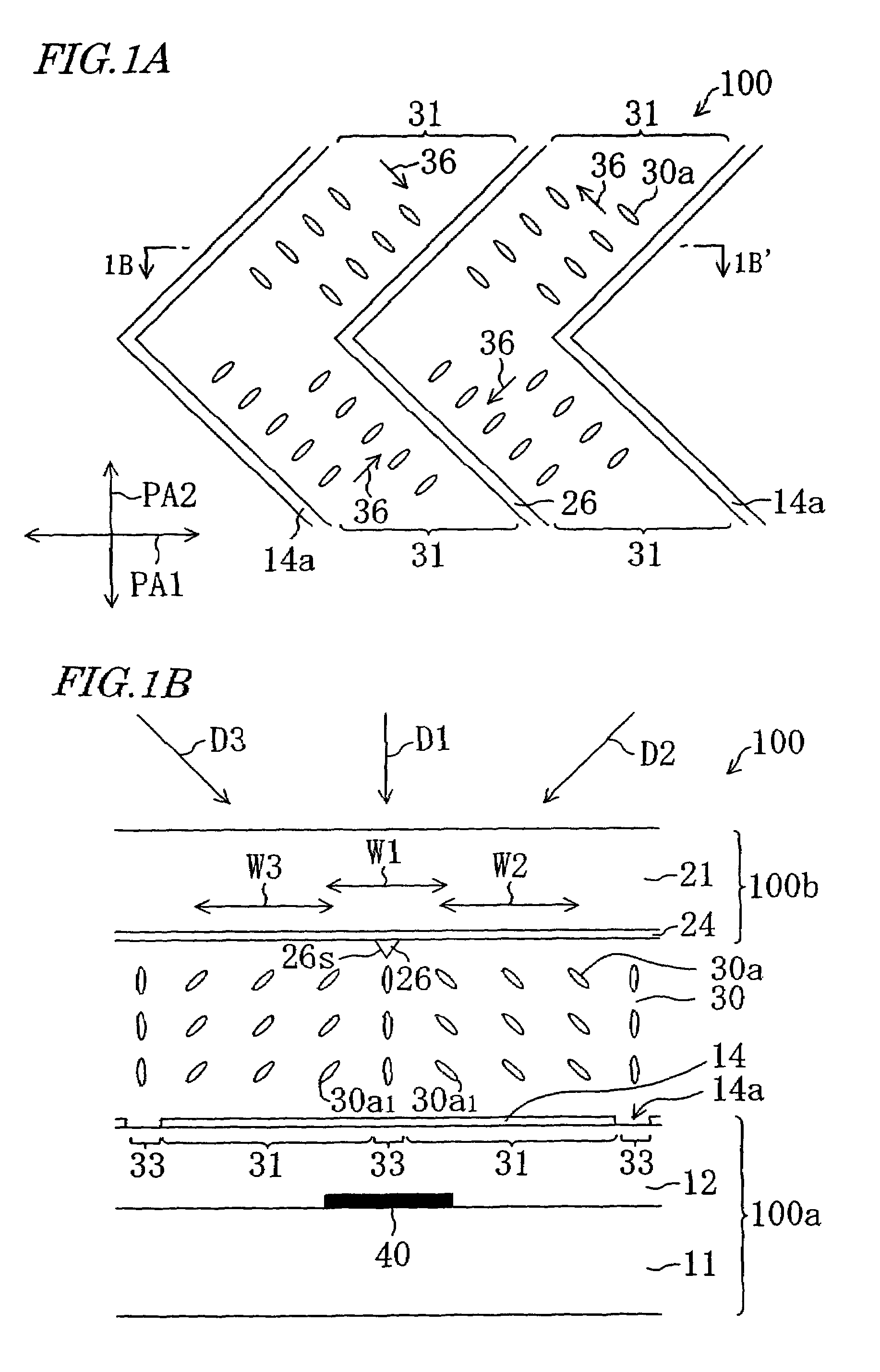 Multi-domain liquid crystal display device