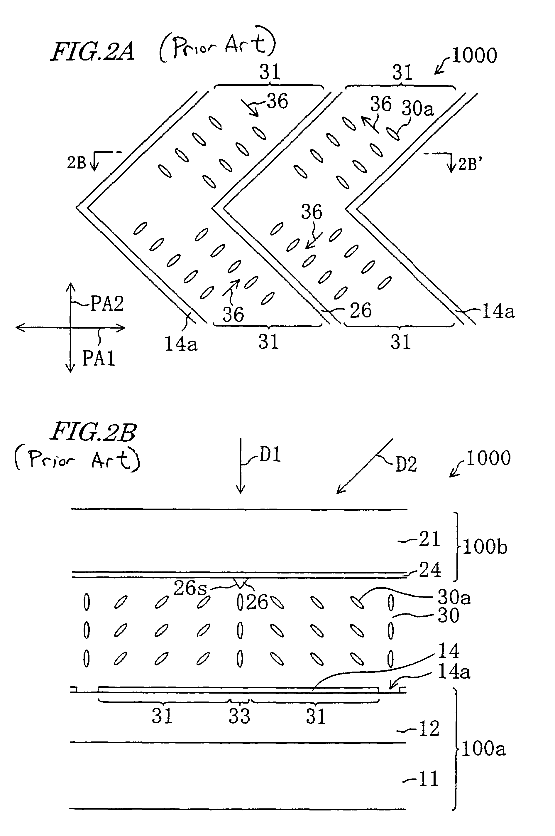 Multi-domain liquid crystal display device