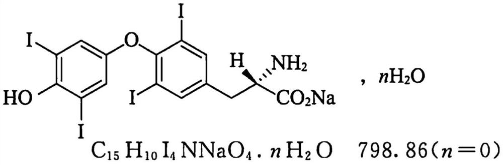 Levothyroxine sodium micro-tablet as well as preparation method and preparation thereof