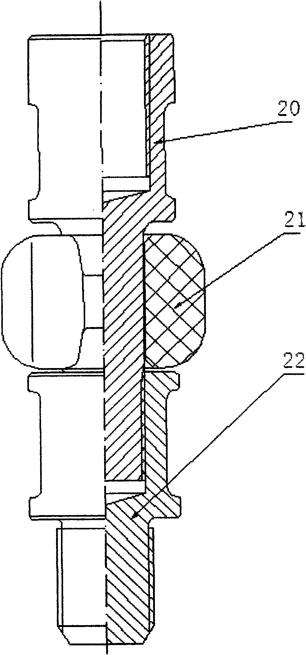 Modulation wave pumping rod electrical-heating oil extraction device