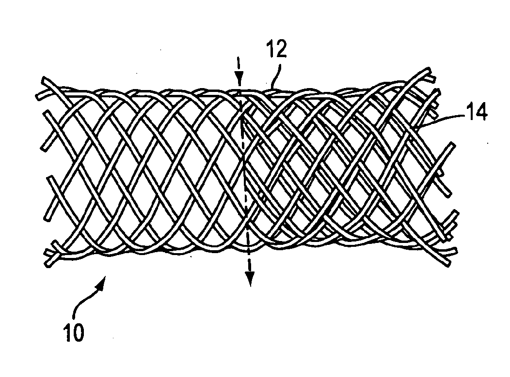 Disintegrating stent and method of making same