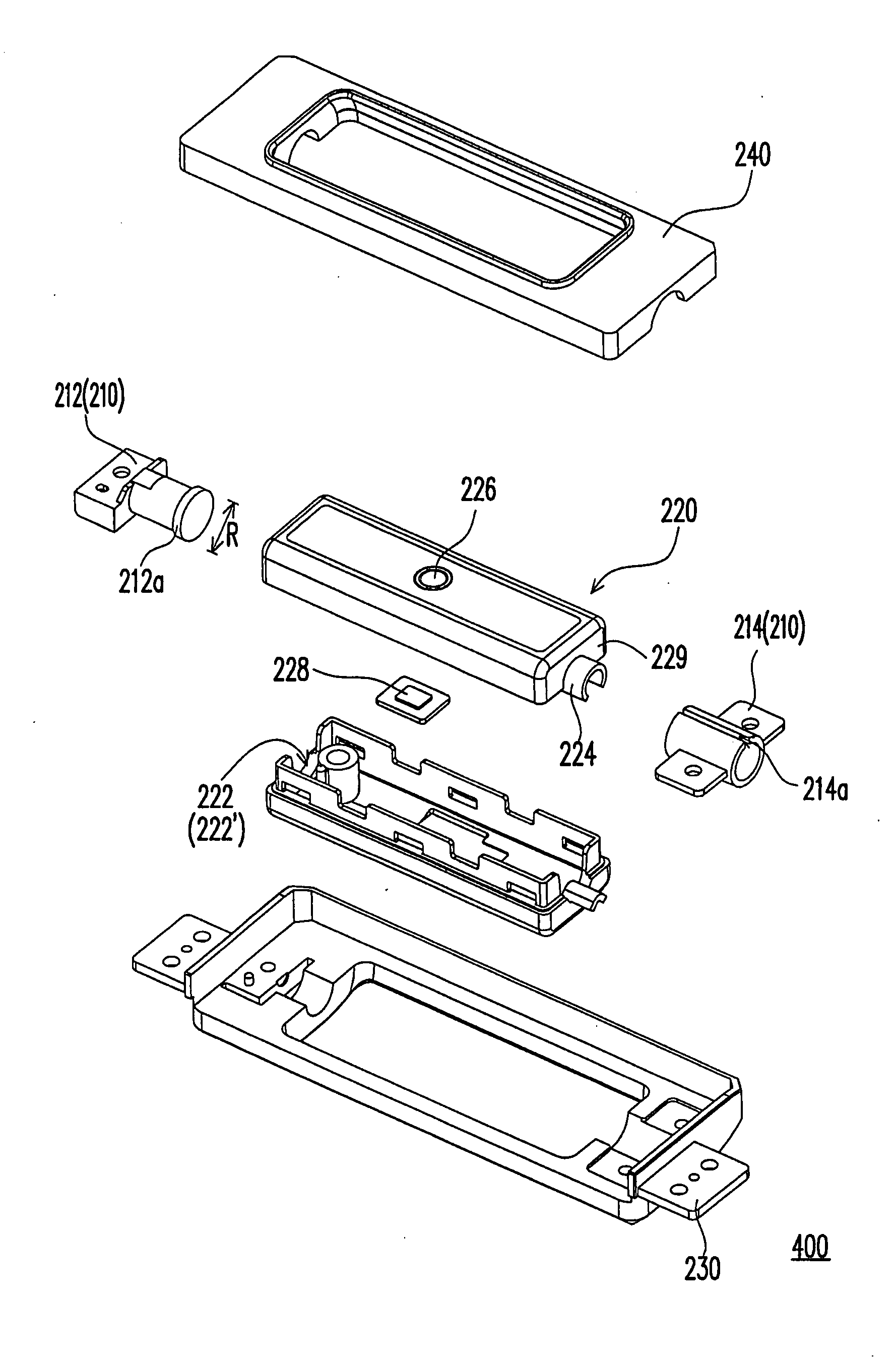 Image-capturing module and portable computer having the same