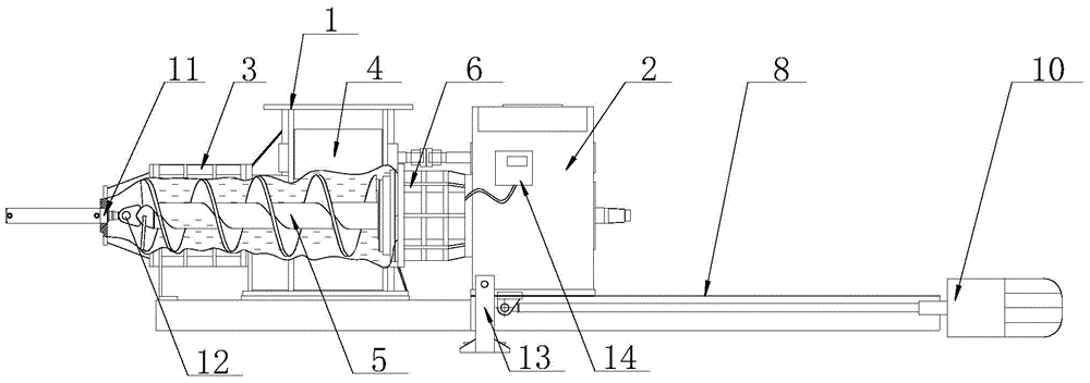 Brick machine with speed reducer capable of transversely moving back and forth