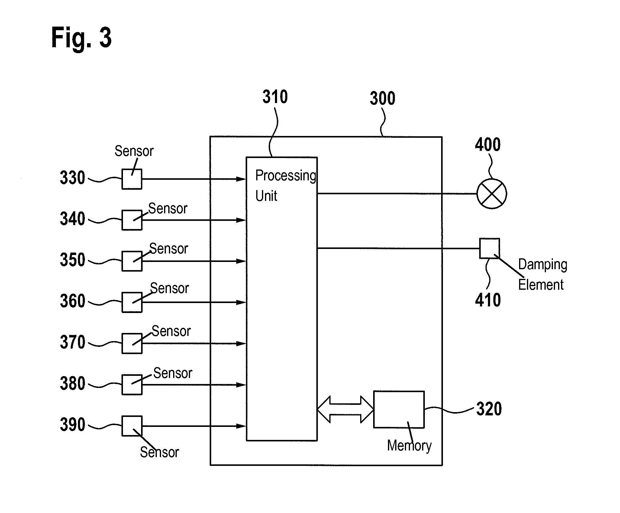 Method and device for controlling the damping of a vehicle that is able to be propelled by the driver