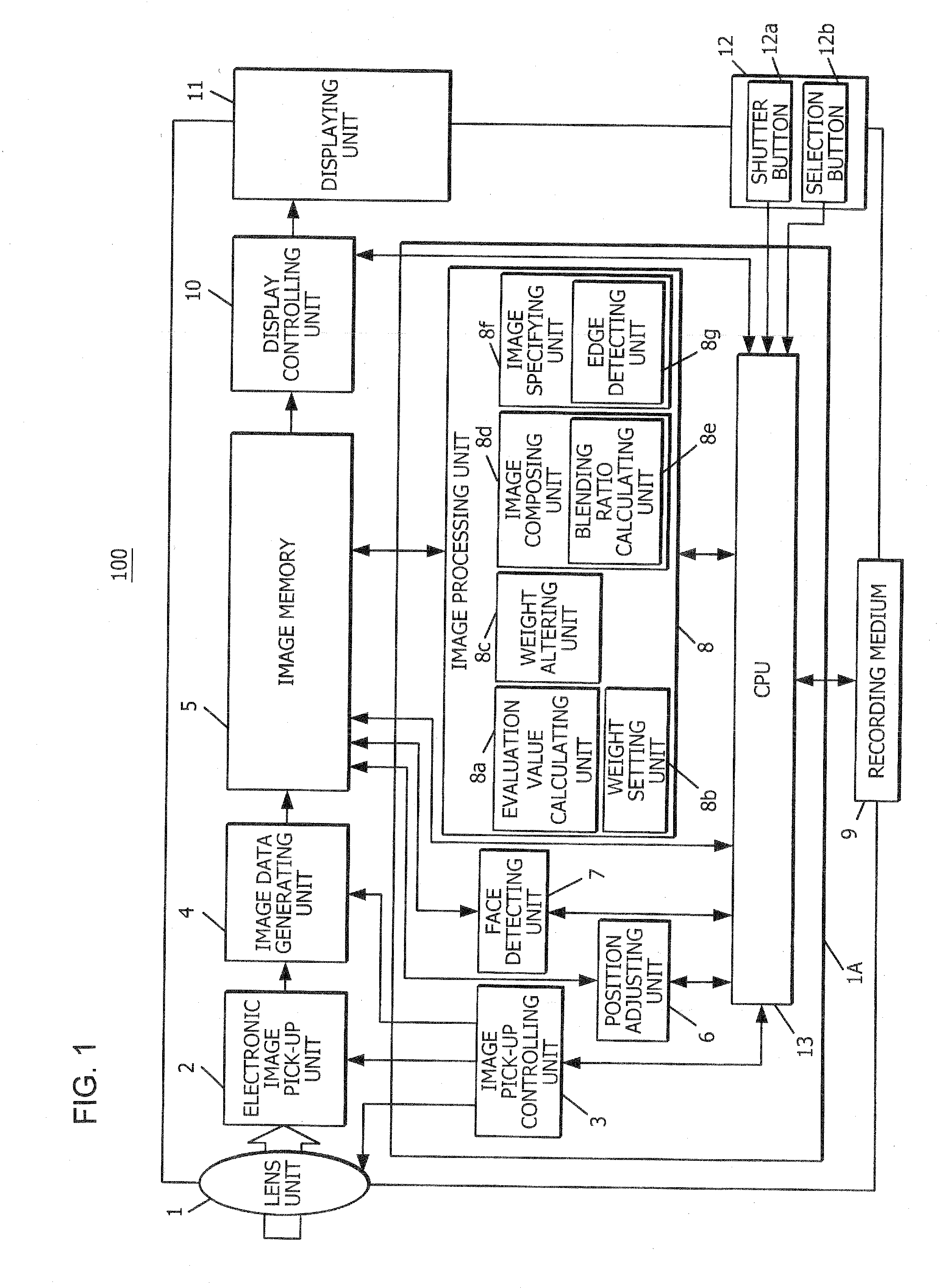 Image composing apparatus and computer readable recording medium