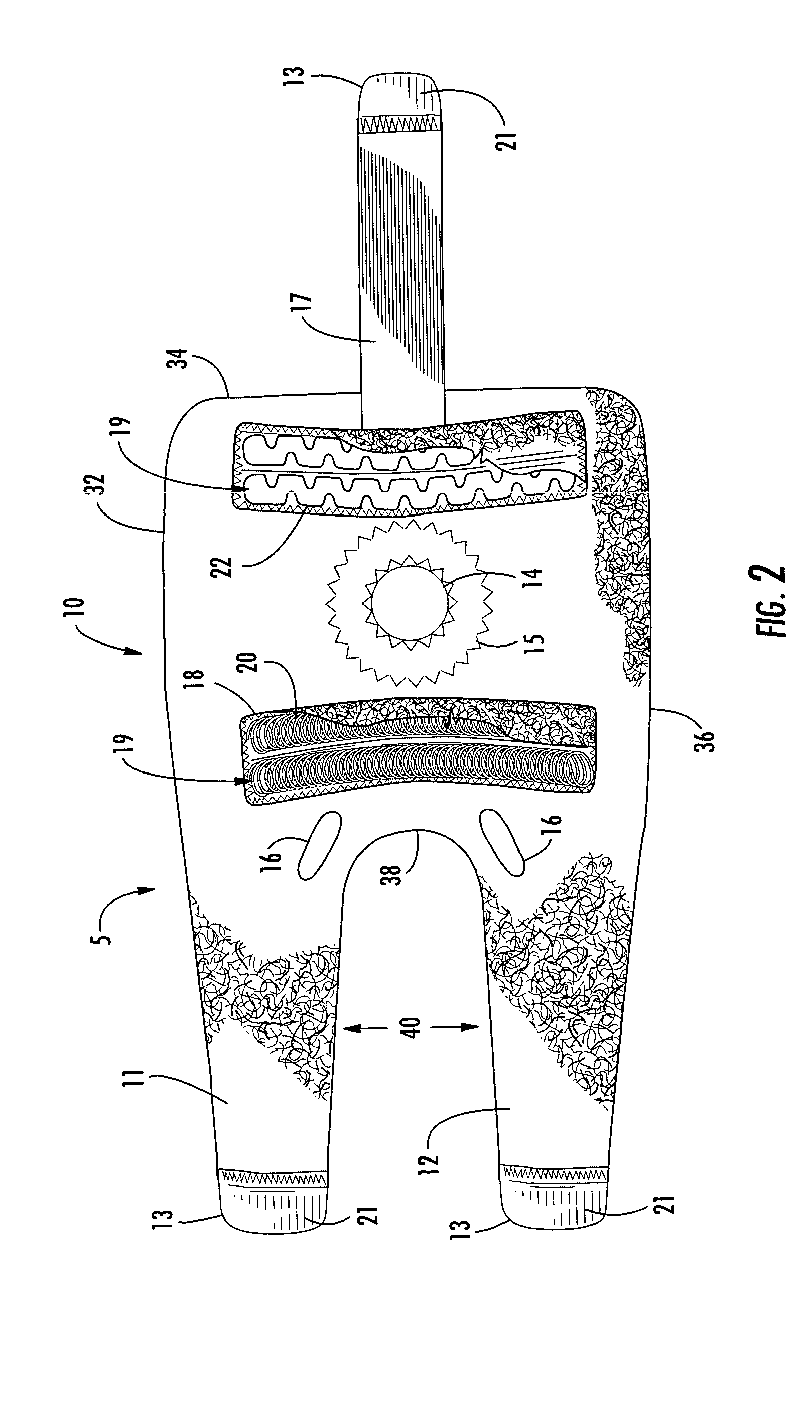 Adjustable knee stabilizer