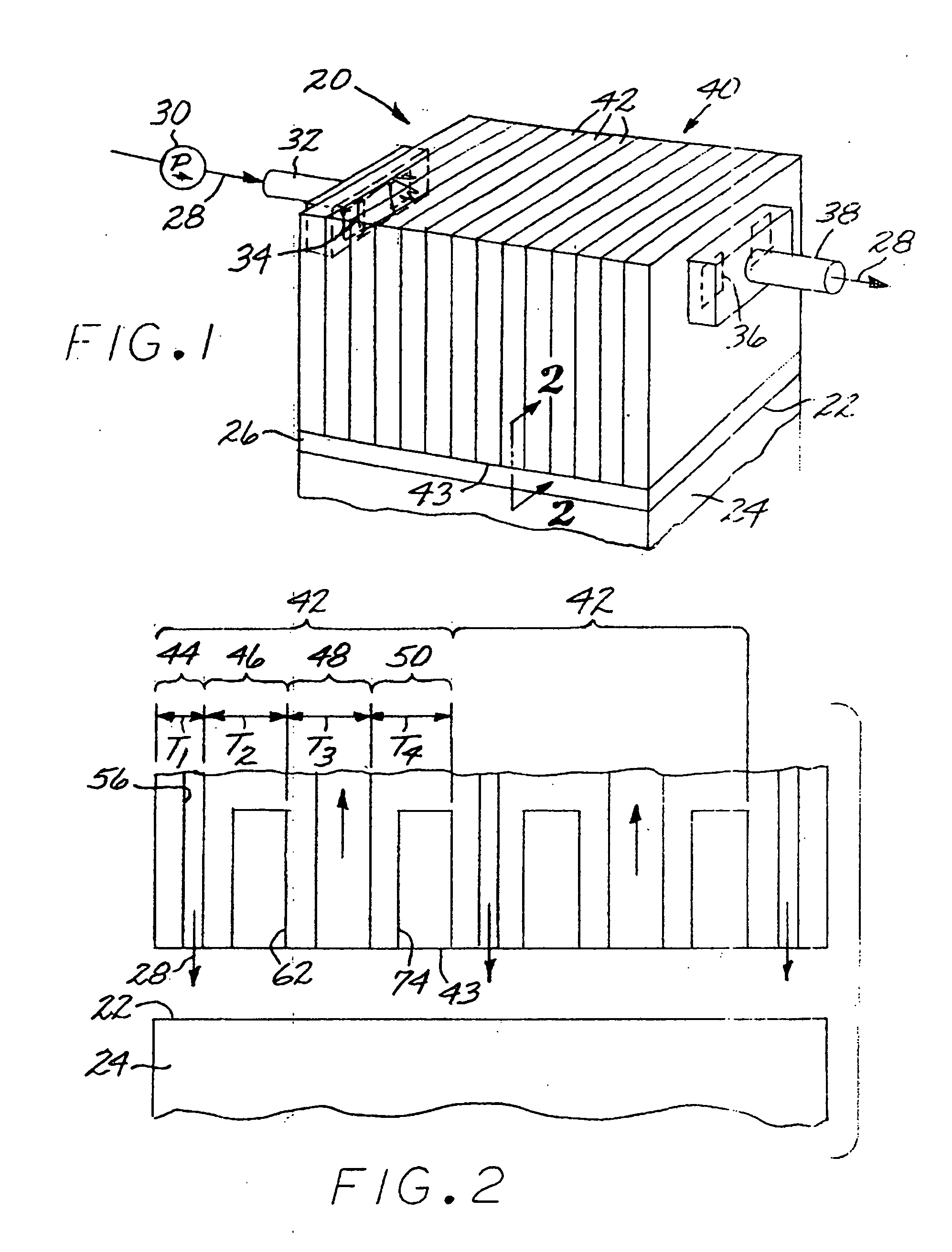 Foil slot impingement cooler with effective light-trap cavities