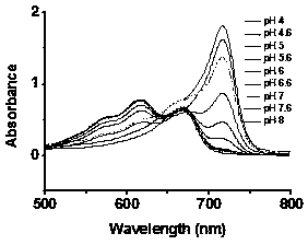 Preparation of mitochondria targeting near-infrared fluorescent probe with aggregation-induced emission effect