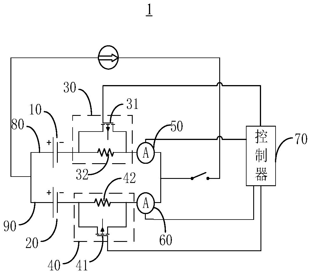 A battery system and electric vehicle