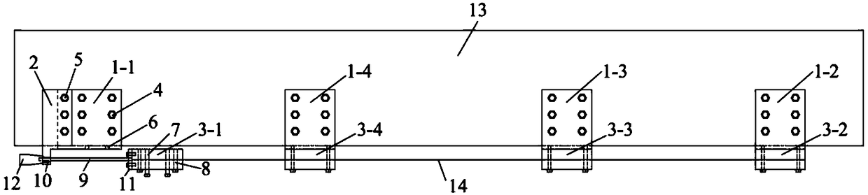 Method for reinforcing beam by using prestressed carbon fiber board