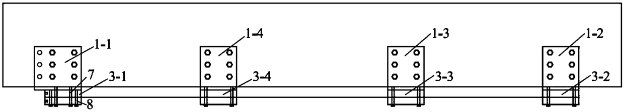 Method for reinforcing beam by using prestressed carbon fiber board