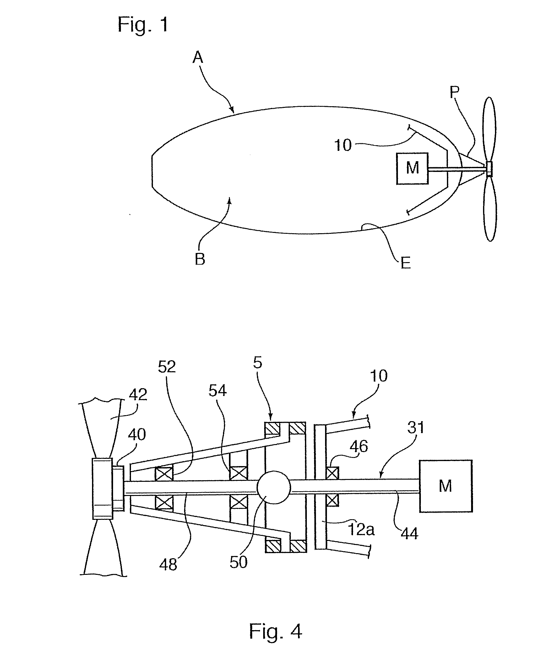 Airship and Vectored Propeller Drive Therefor