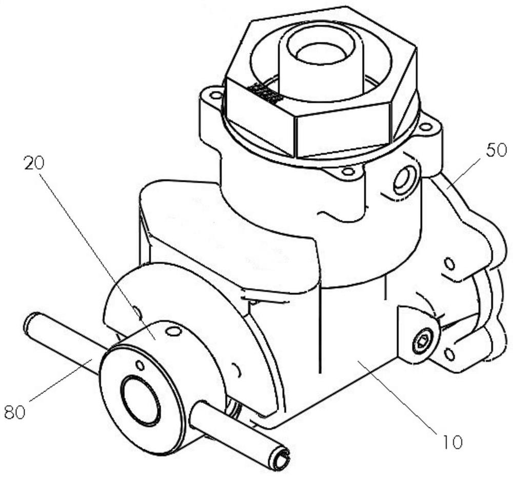 Liquid reversing valve for color mixer and color mixer