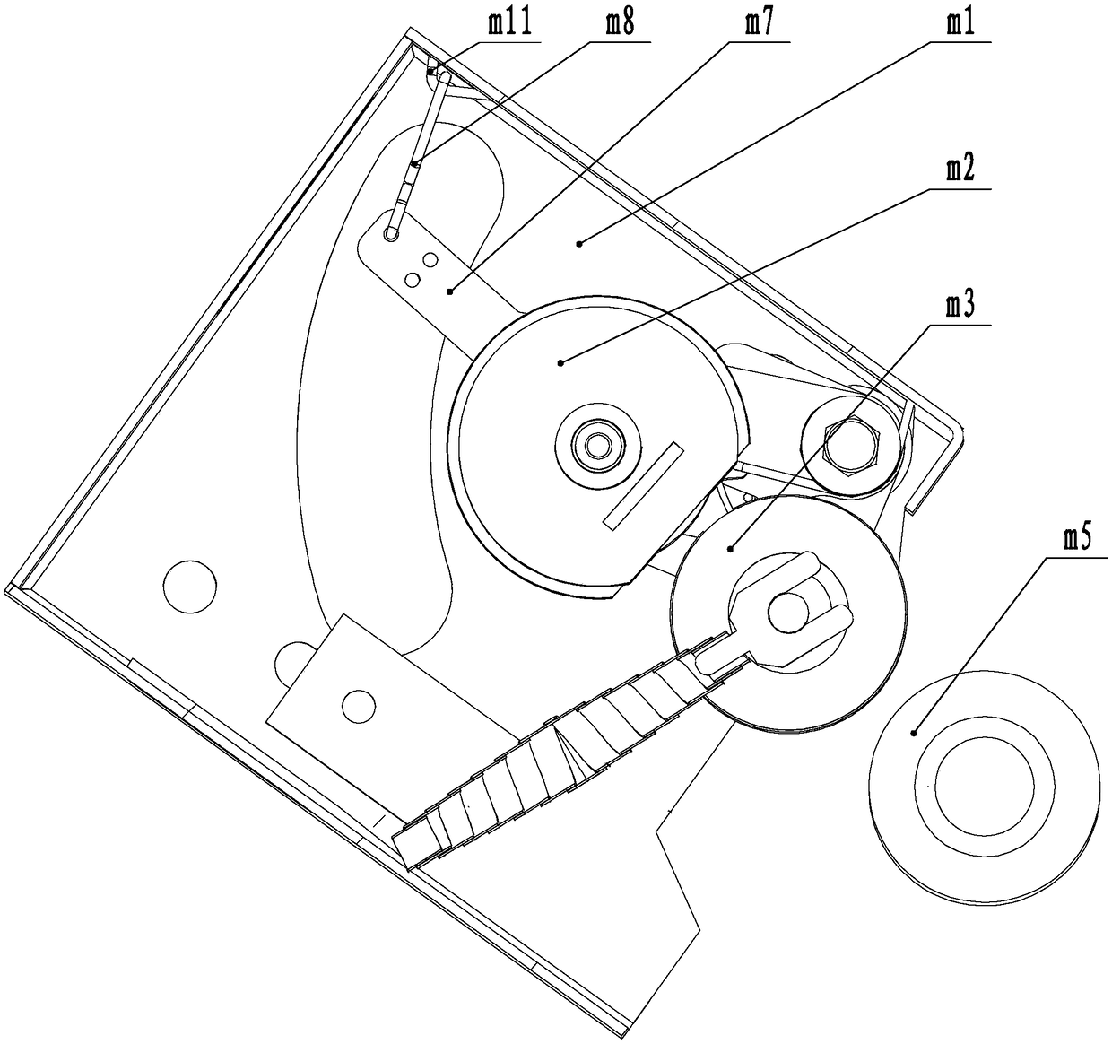 A sealing machine