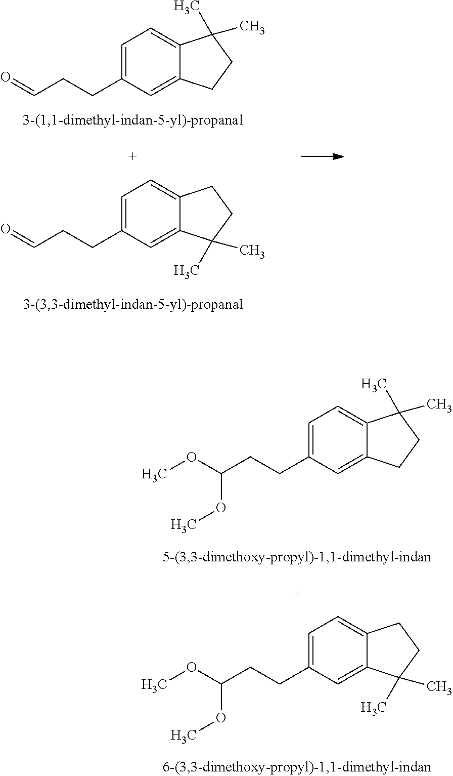 Novel octahydroindenyl propanal compounds