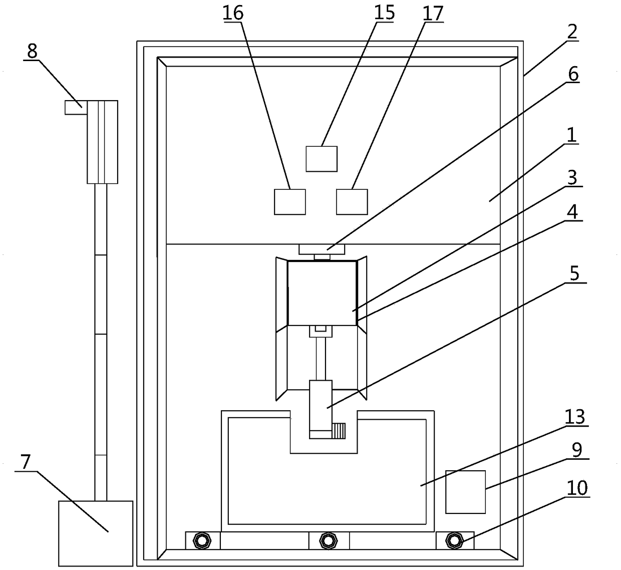 Integrated security anti-theft door facilitating intelligent receive and dispatch of articles, and receiving and dispatching method thereof