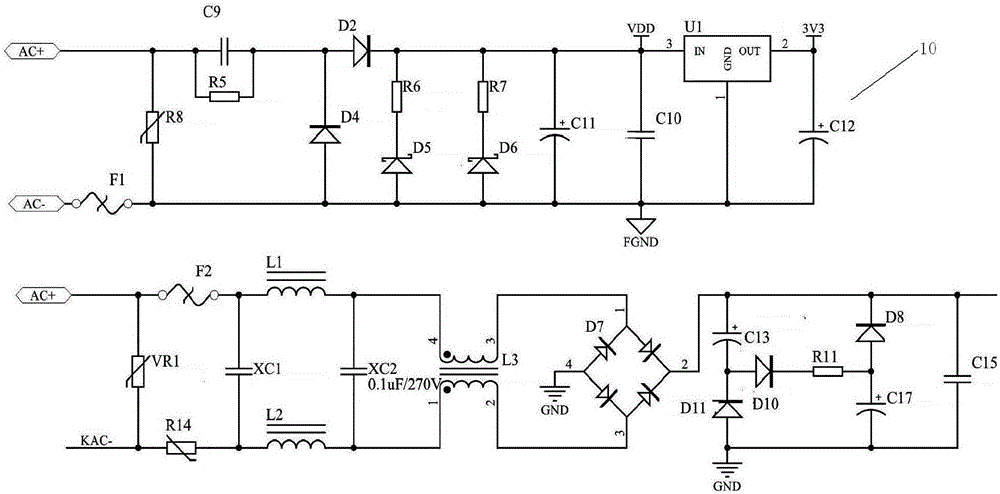 Smart T-series light emitting diode (LED) lamp driver and control method therefor