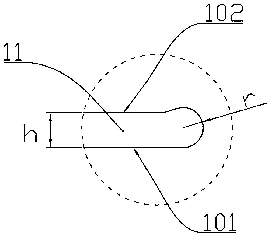 Corner line structure