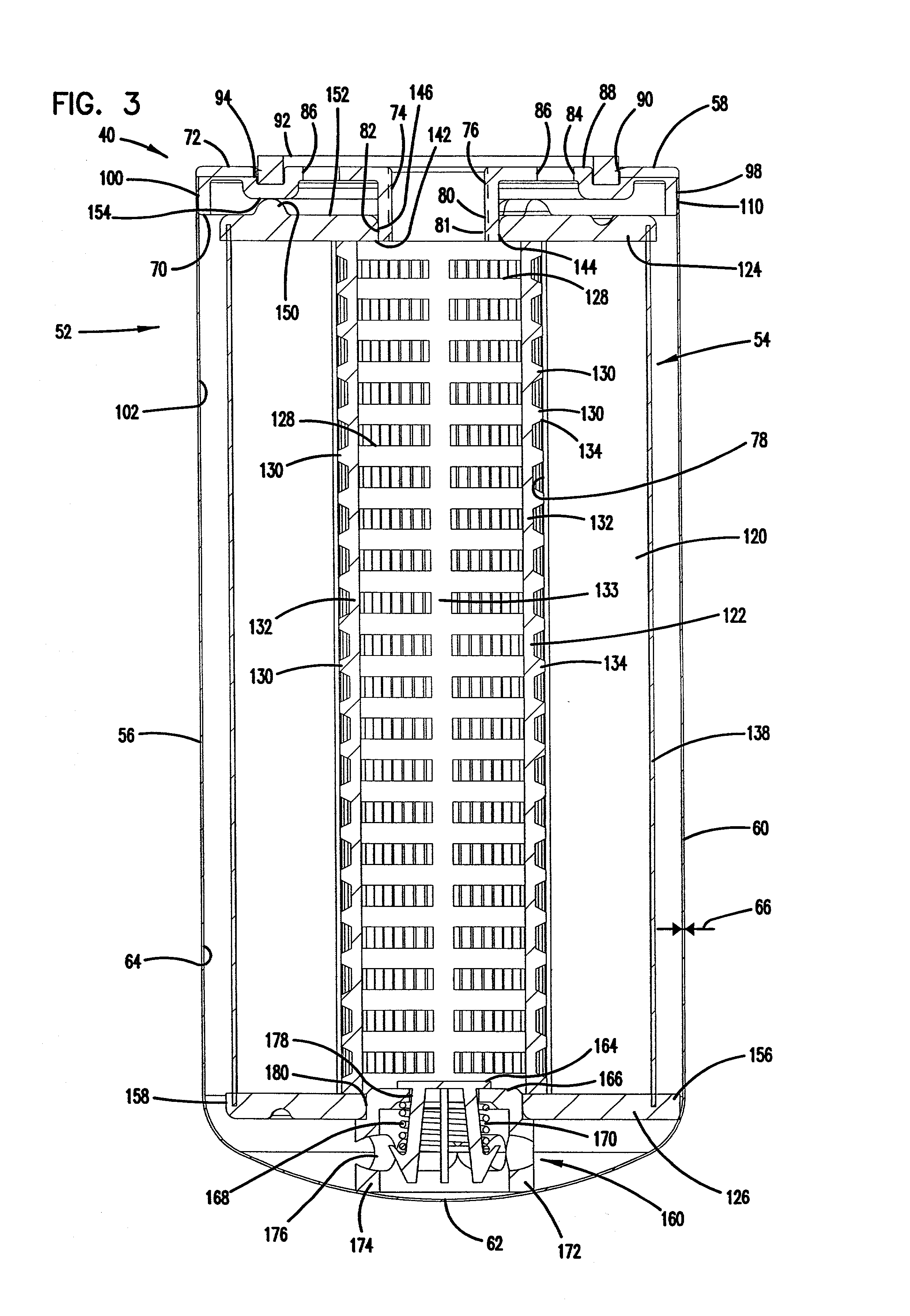 Liquid filter construction and methods