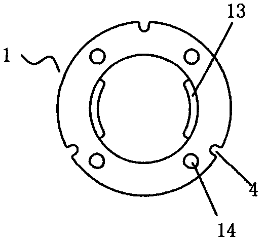 LED chip light source module substrate