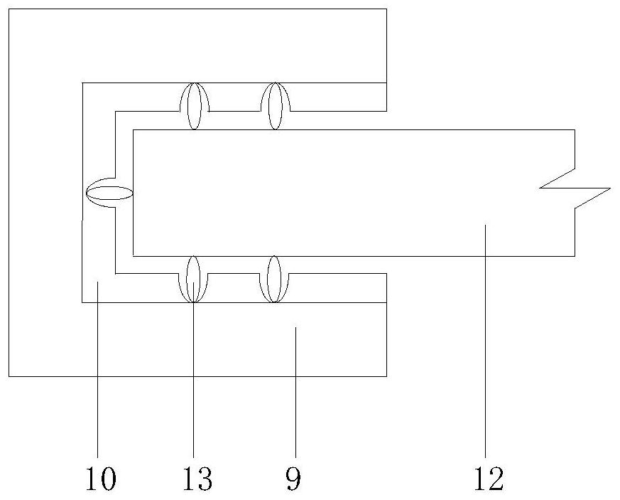 Device and method for measuring yield stress of viscous debris flow