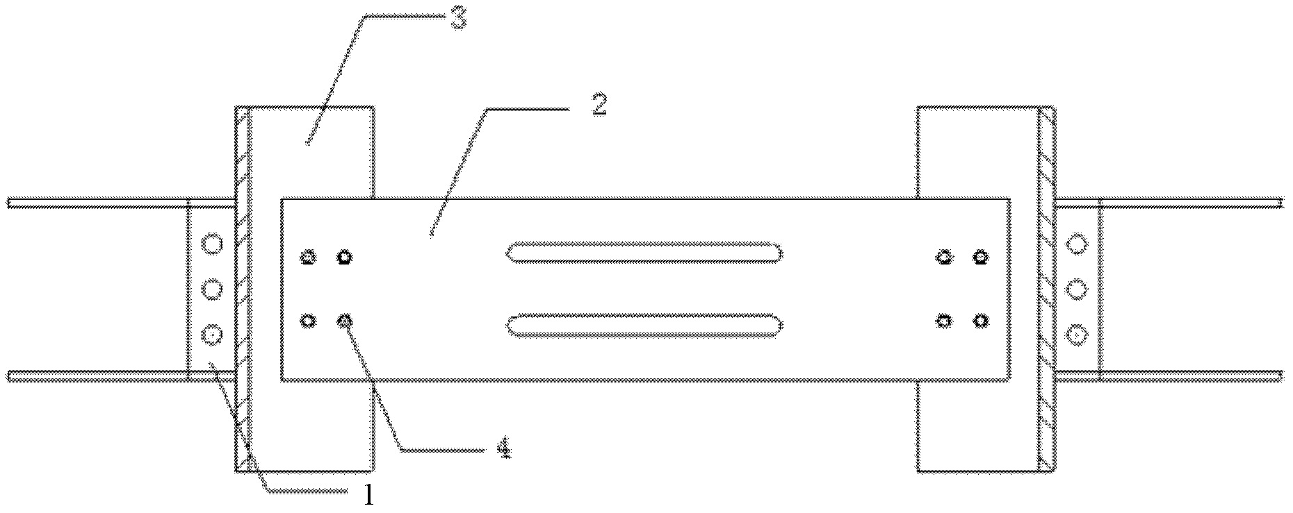 Friction-metallic yielding energy consumption combined control damping device applied to shear wall connecting beam and control method thereof