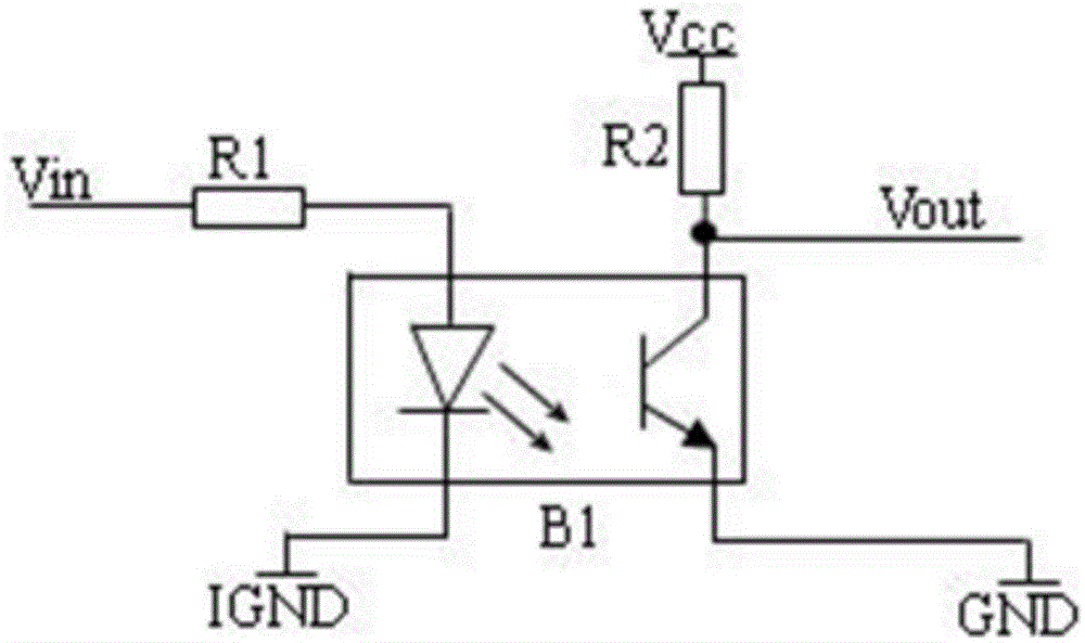 General switching value input signal acquisition circuit