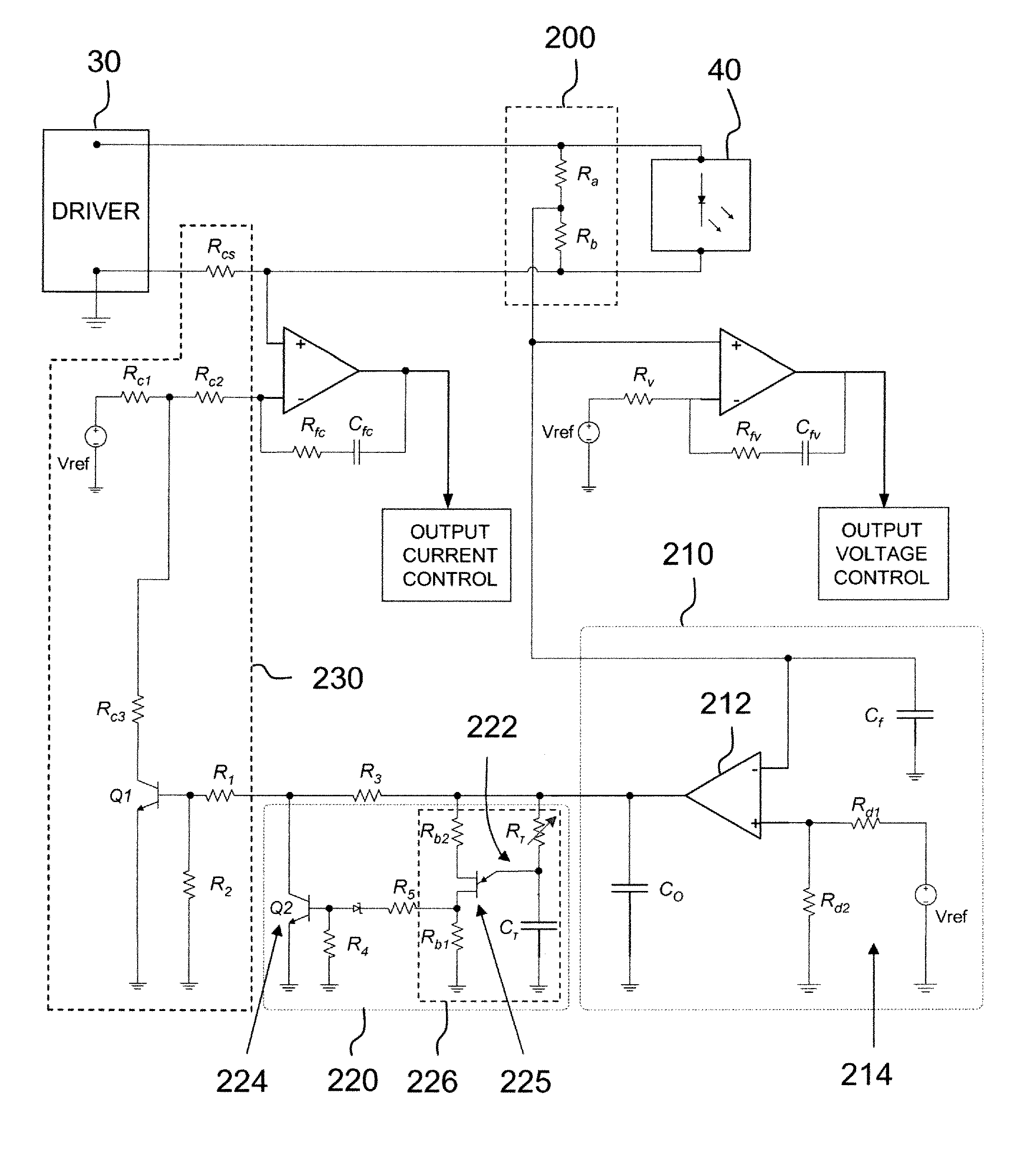 Illumination device with electrical variable scattering element