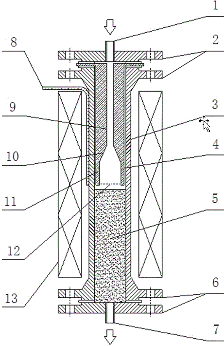 Single-pipe-structure fixed bed reactor for teaching experiment