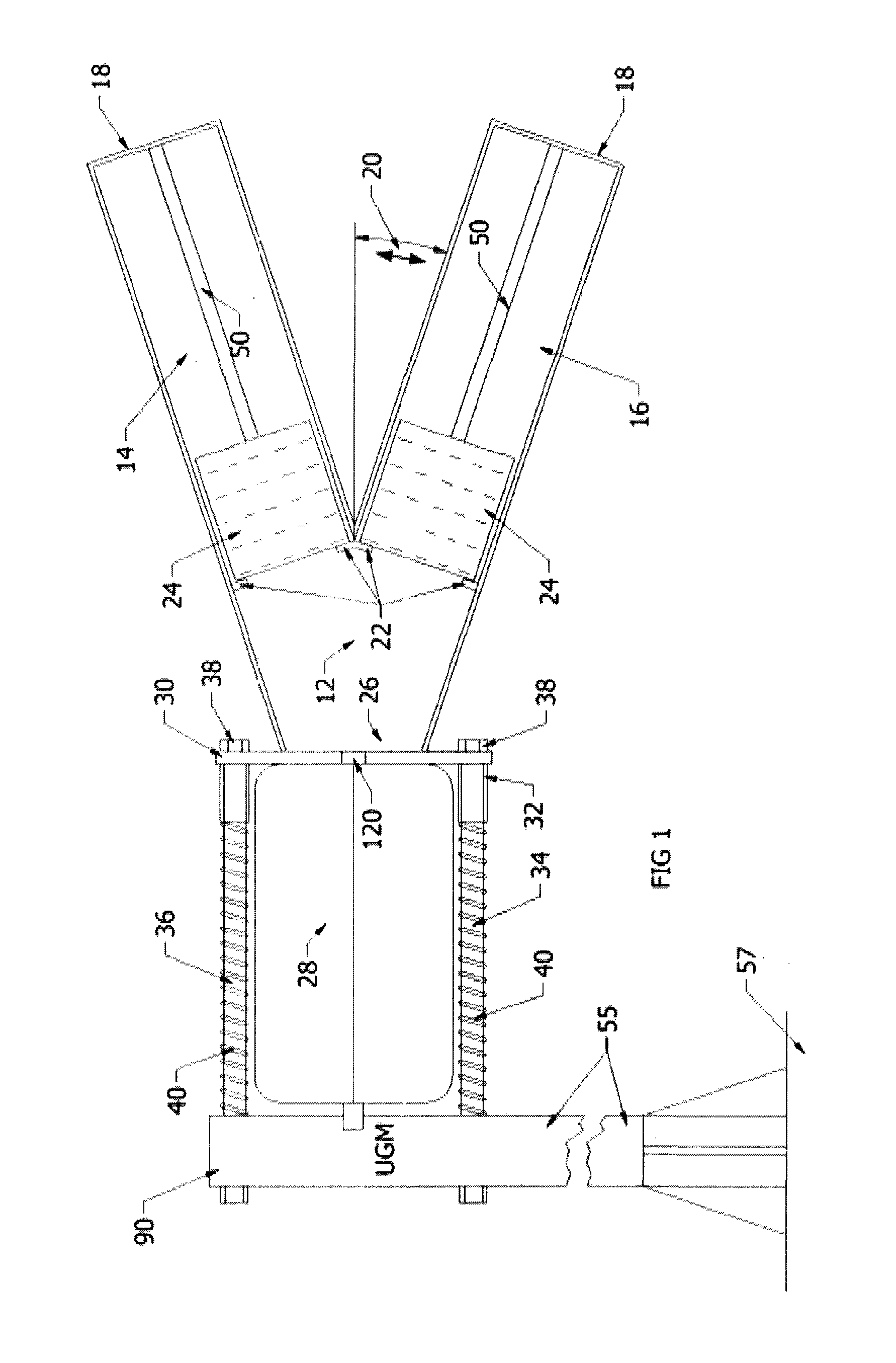 Air cannon and associated launch canister for a line-fouling system